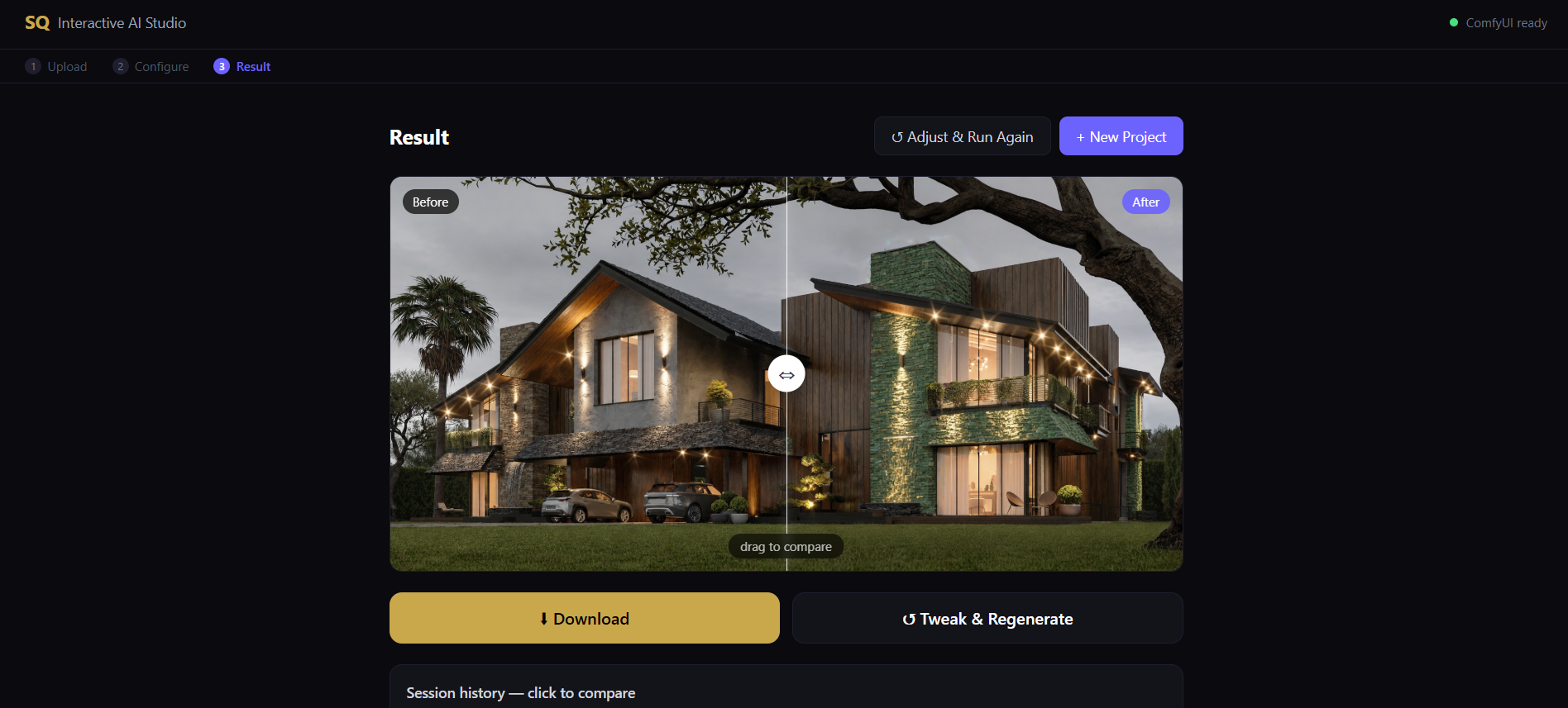AI Interior Design System